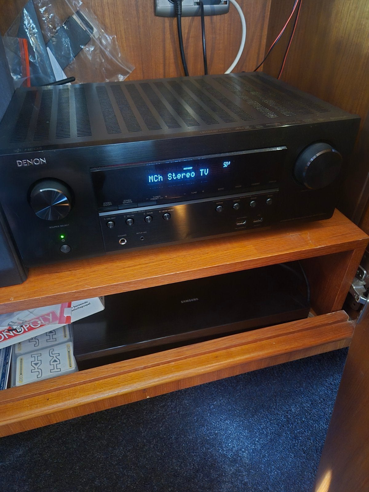 Denon AVR 5950 H Heos Wifi Receiver met Harman Kardon 5.1, Ophalen