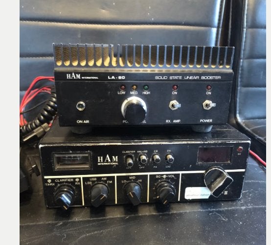 HAM Internationaal radio ssb fm am met LA 60 Solid State..., Telecommunicatie, Ophalen of Verzenden, Gebruikt, Zender en Ontvanger