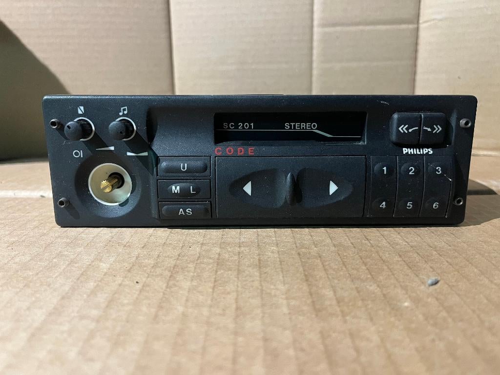Autoradio radio/cassette, Ophalen, Gebruikt