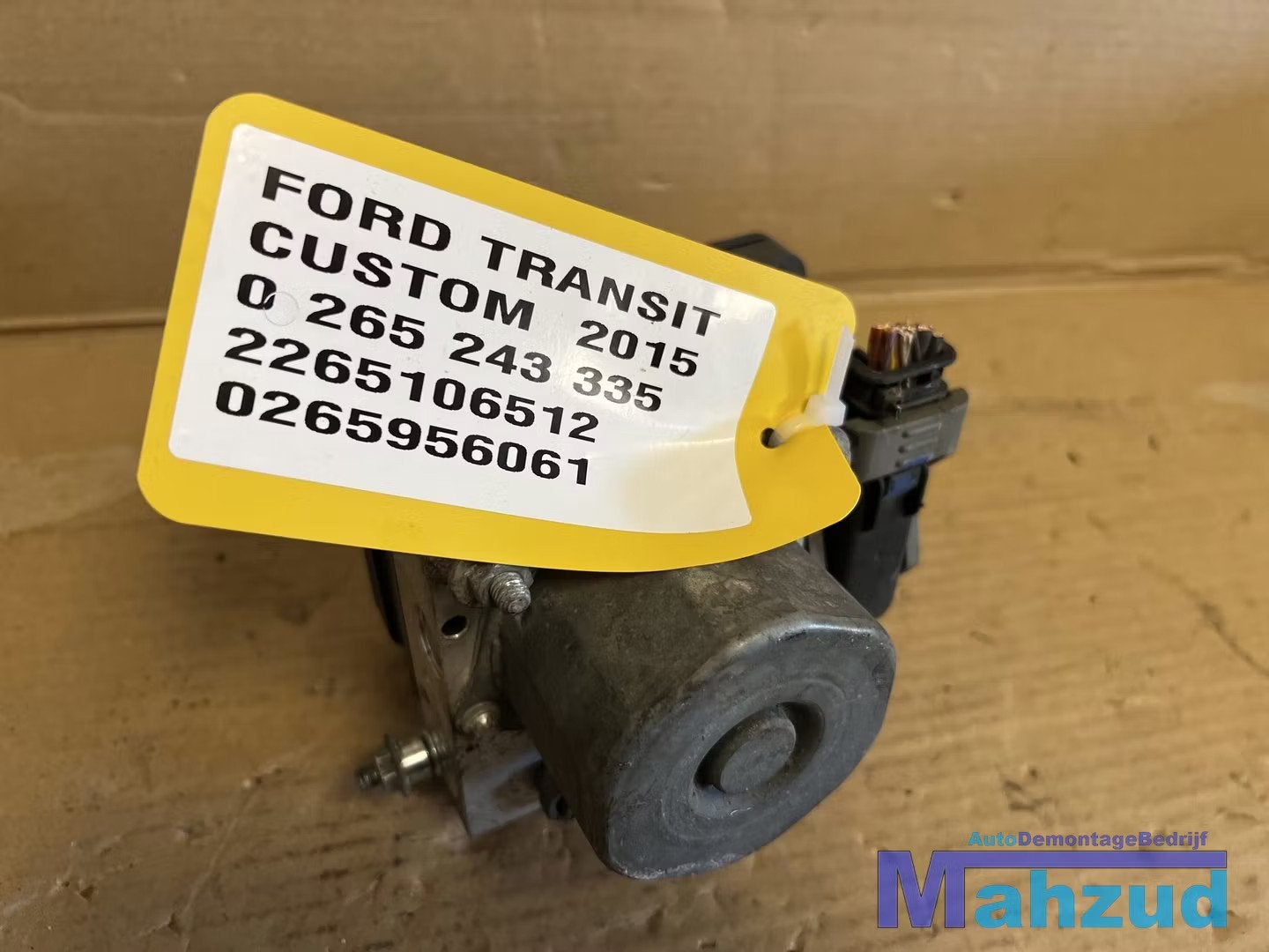 FORD TRANSIT CUSTOM ABS Pomp 2265106512 2013-2019, Gebruikt, Info@ford.com, Ophalen of Verzenden, Ford
