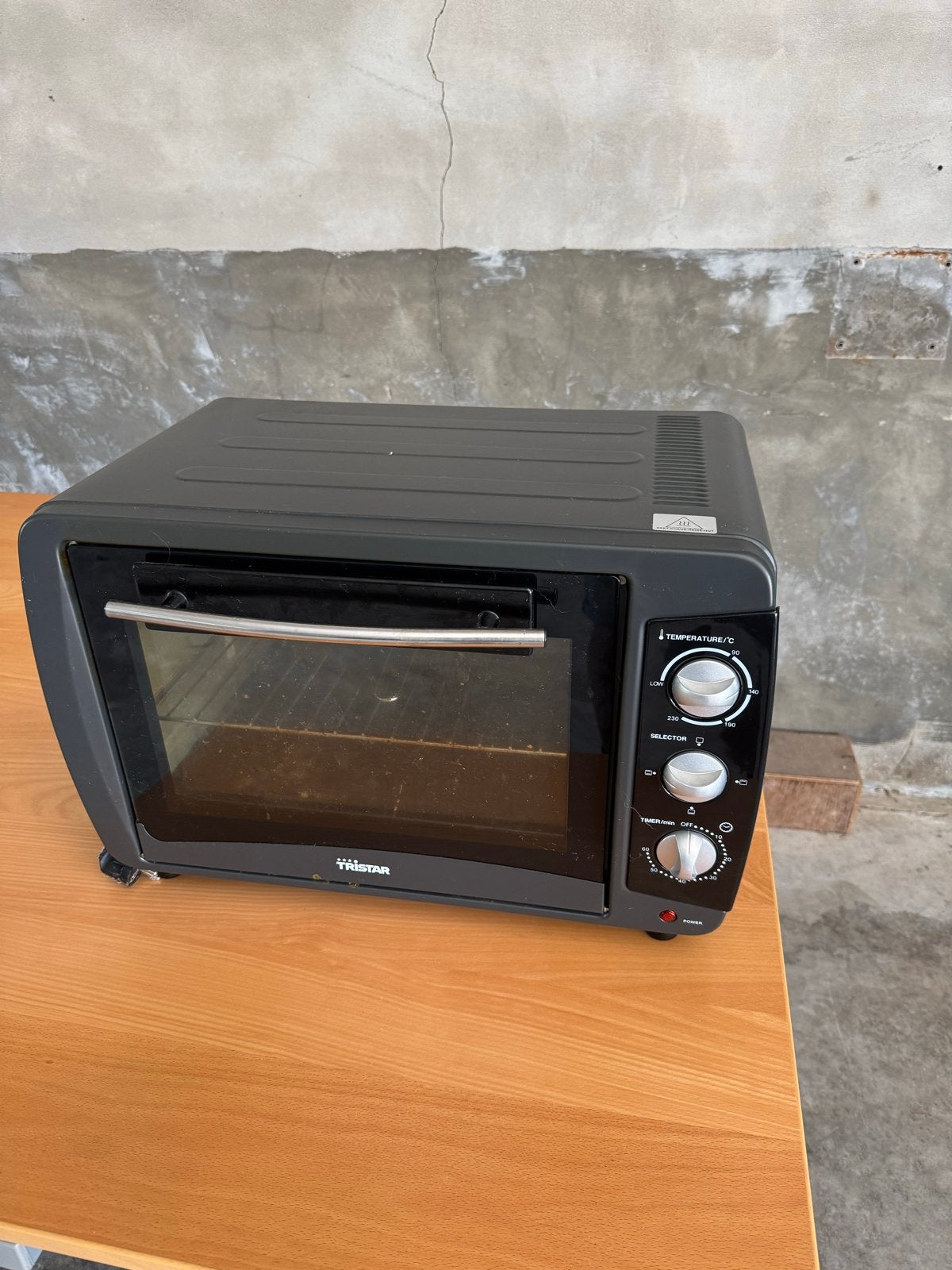 Tristar Mini-oven - Compact en Handig, Ophalen, Minder dan 45 cm, Gebruikt, Vrijstaand