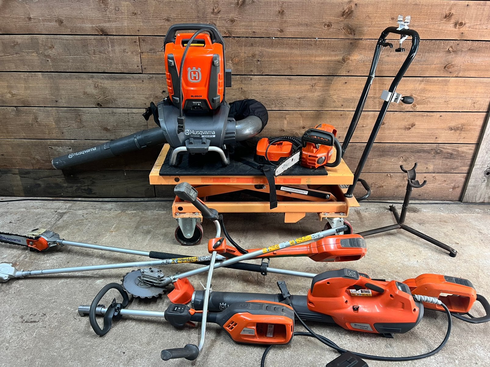 Hoveniers set Husqvarna accu tuingereedschap set, Ophalen, O, Husqvarna, O