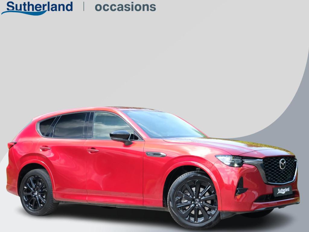Mazda CX-60 2.5 e-SkyActiv PHEV Homura | Panoramadak | 360 g, Auto's, Mazda, Bedrijf, Te koop, CX-60, 360° camera, 4x4, ABS, Achteruitrijcamera