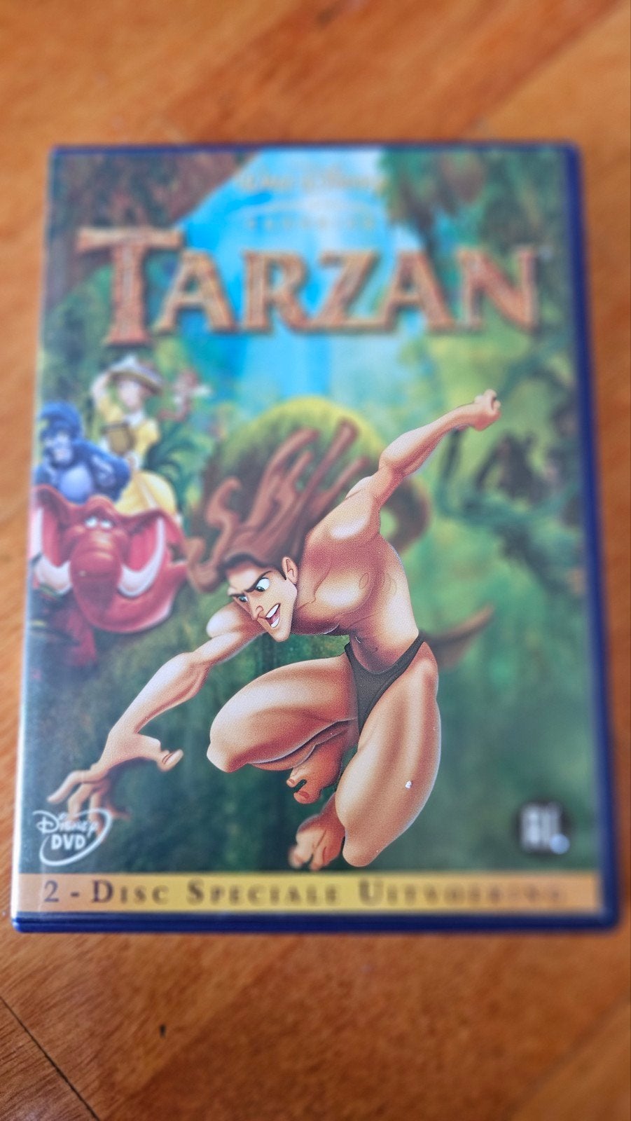 Disney DVD's: Sneeuwwitje, Bambi, Dumbo, Tarzan, Finding Nem, Gebruikt, Animatie, Alle leeftijden, Nederlands