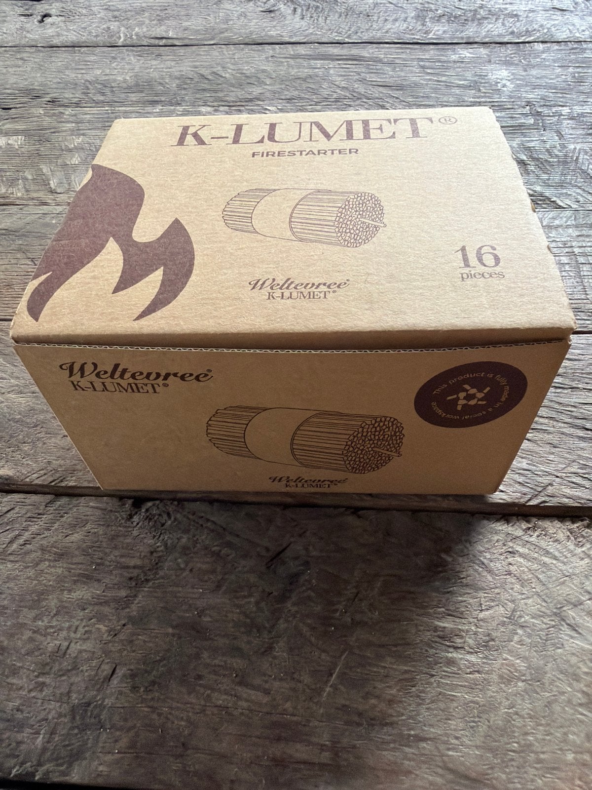 6 doosjes Weltevree K-Lumet Firestarters -16st-, Ophalen of Verzenden, Nieuw
