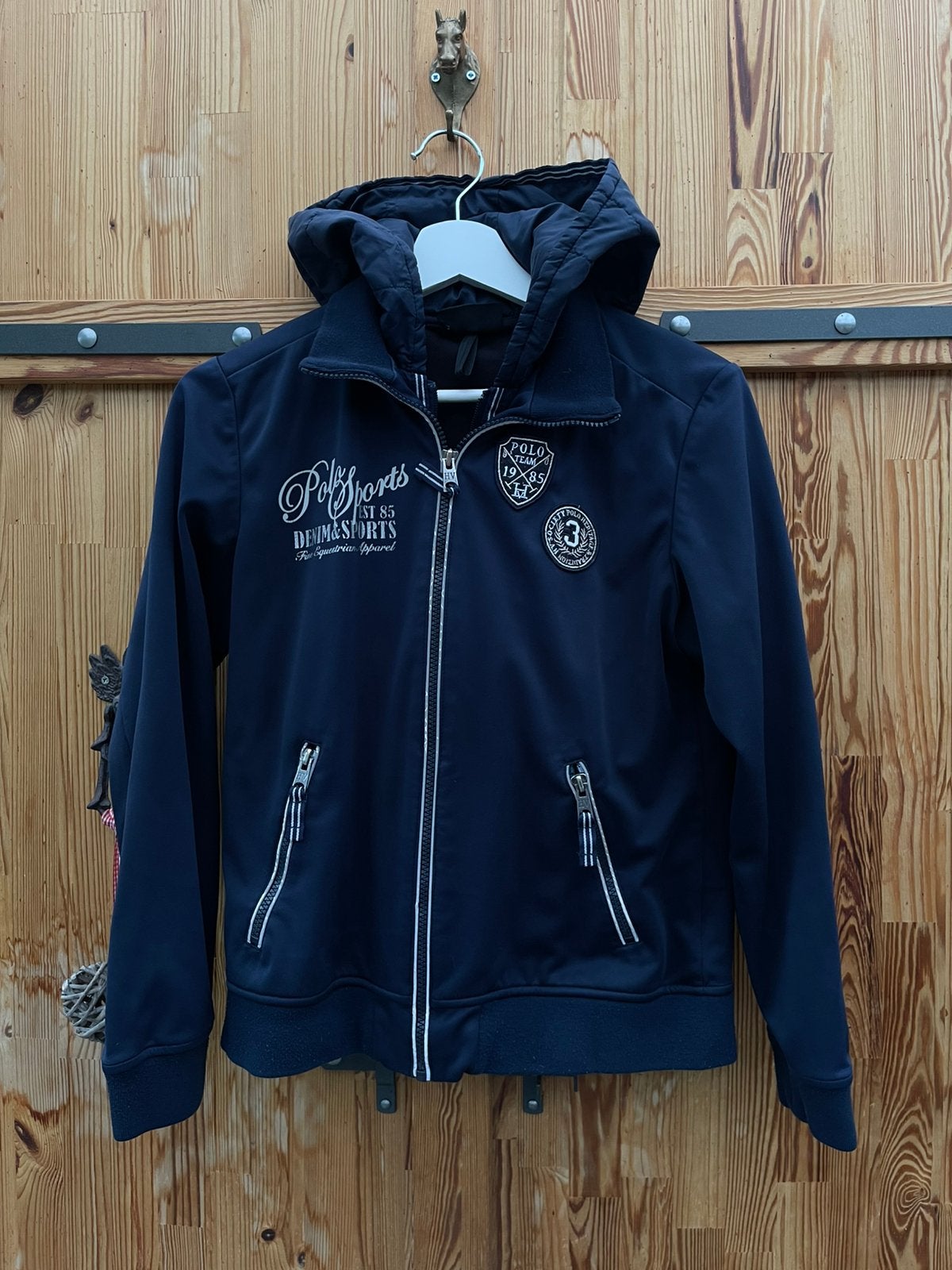 HV Polo zomer jas, maat M, Ophalen of Verzenden, Zo goed als nieuw, Blauw