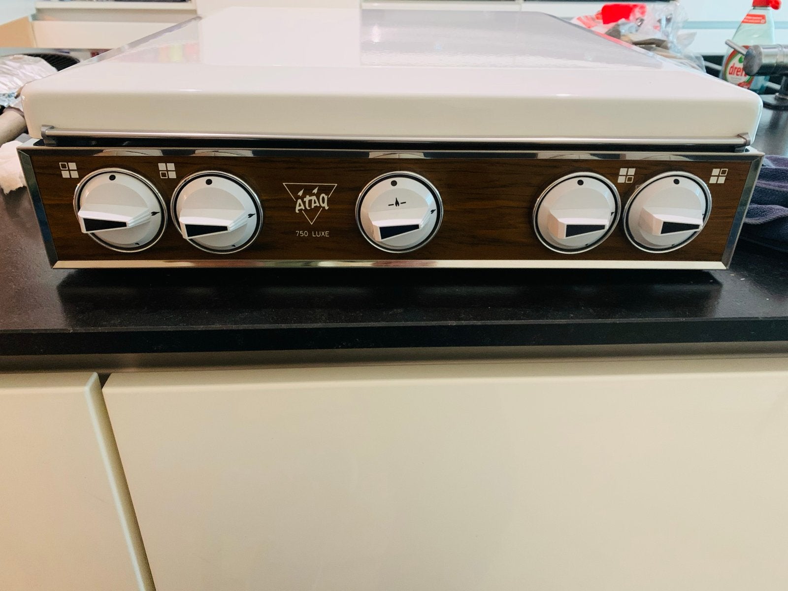 Ataq 750 Luxe kookplaat ongebruikt 50 jaar oud  -, Witgoed en Apparatuur, Minder dan 85 cm, 60 cm of meer, Zo goed als nieuw, Gas
