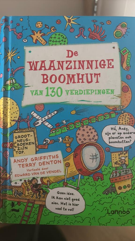 De waanzinnige boomhut 130, Boeken, Ophalen of Verzenden, Zo goed als nieuw