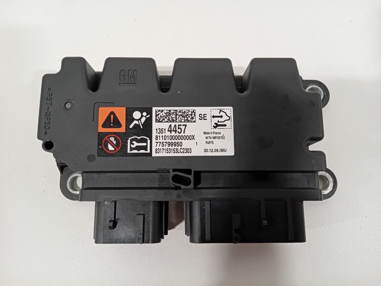 Airbag module Opel Astra, Onderdelen@venauto.nl, Van der Ven Autorecycling B.V., Gebruikt, Ettenseweg 76, 4706 PB Roosendaal, The Netherlands
