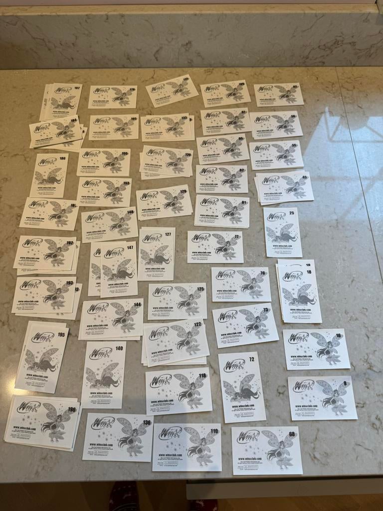 Winx club panini Believix stickers, Ophalen of Verzenden