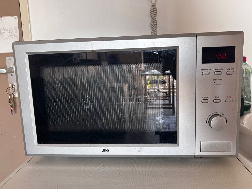 Etna Combi Microwave, Ophalen, Combimagnetron, Zo goed als nieuw, Draaiplateau