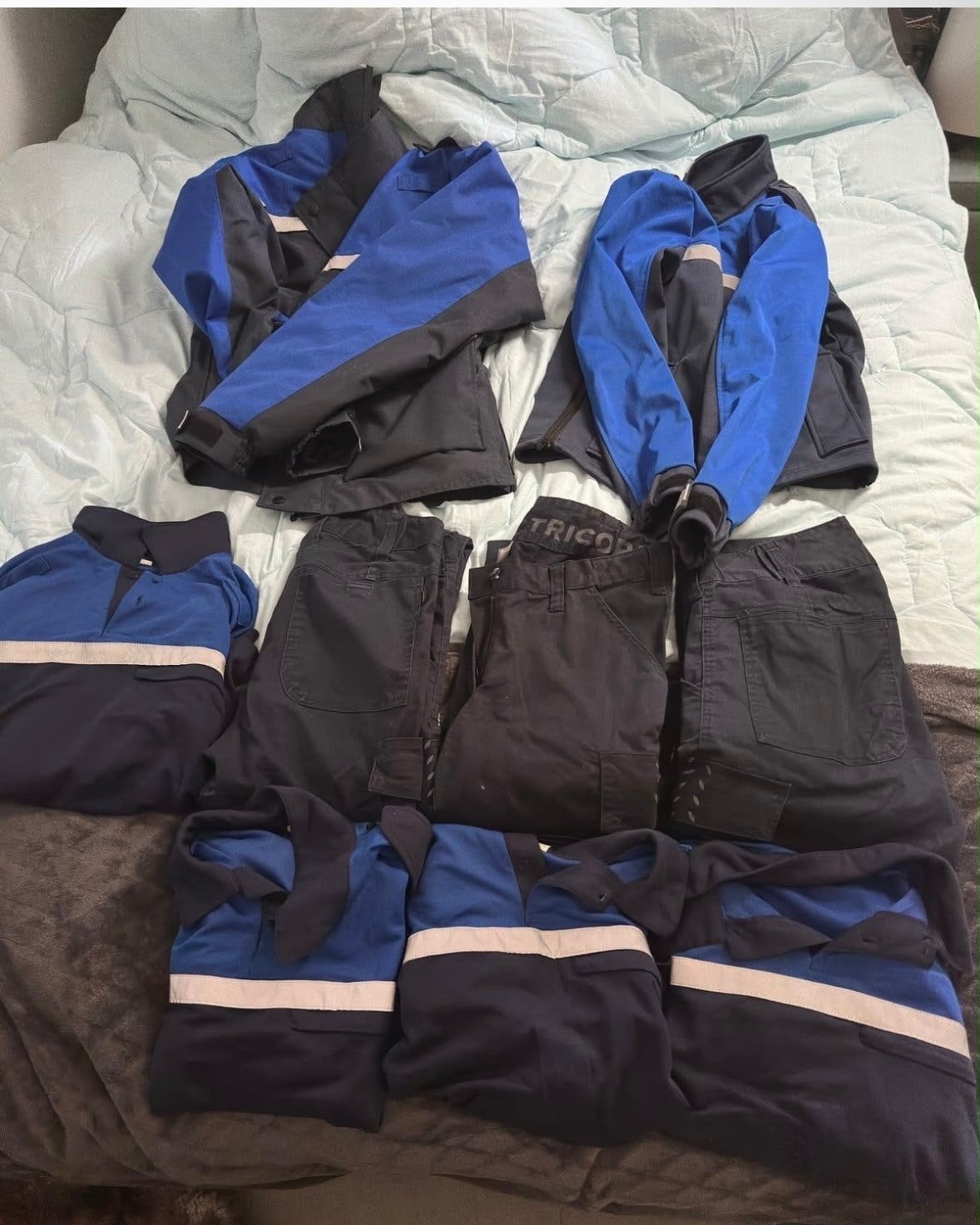 HTV Uniform Kledingpakket (Jassen, Shirts, Broeken), Ophalen of Verzenden, Gedragen, Maat 46 (S) of kleiner, Blauw