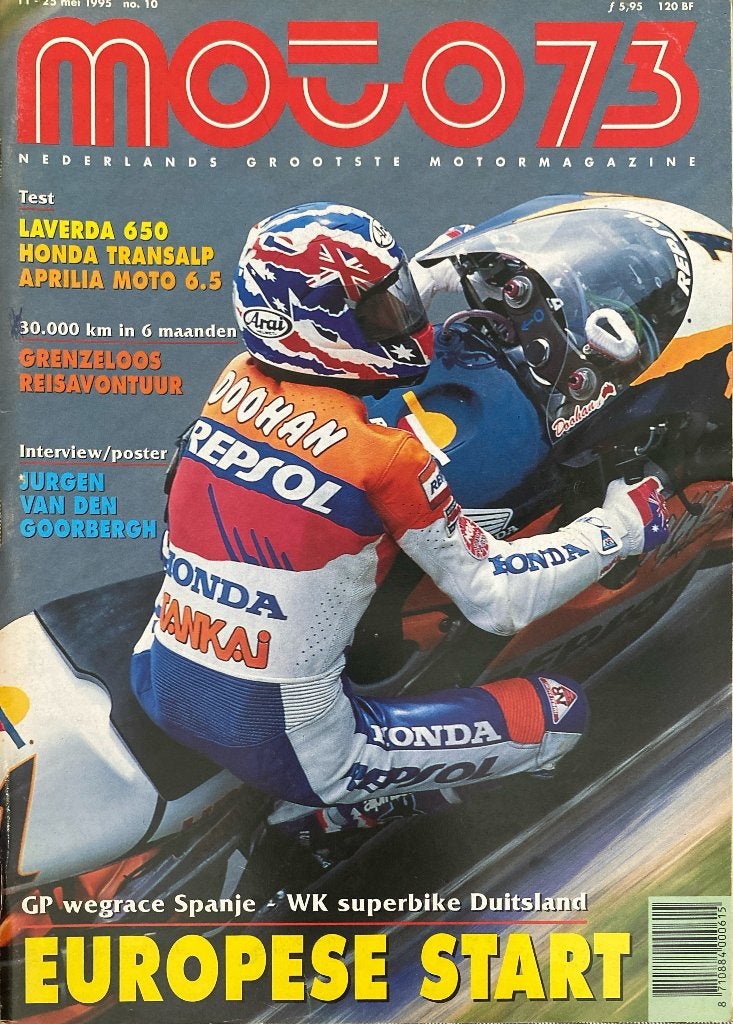 Moto73 Magazine - Mei 1995 - Doohan Repsol Honda, Boeken, Gelezen, Algemeen, Diverse auteurs, Ophalen of Verzenden