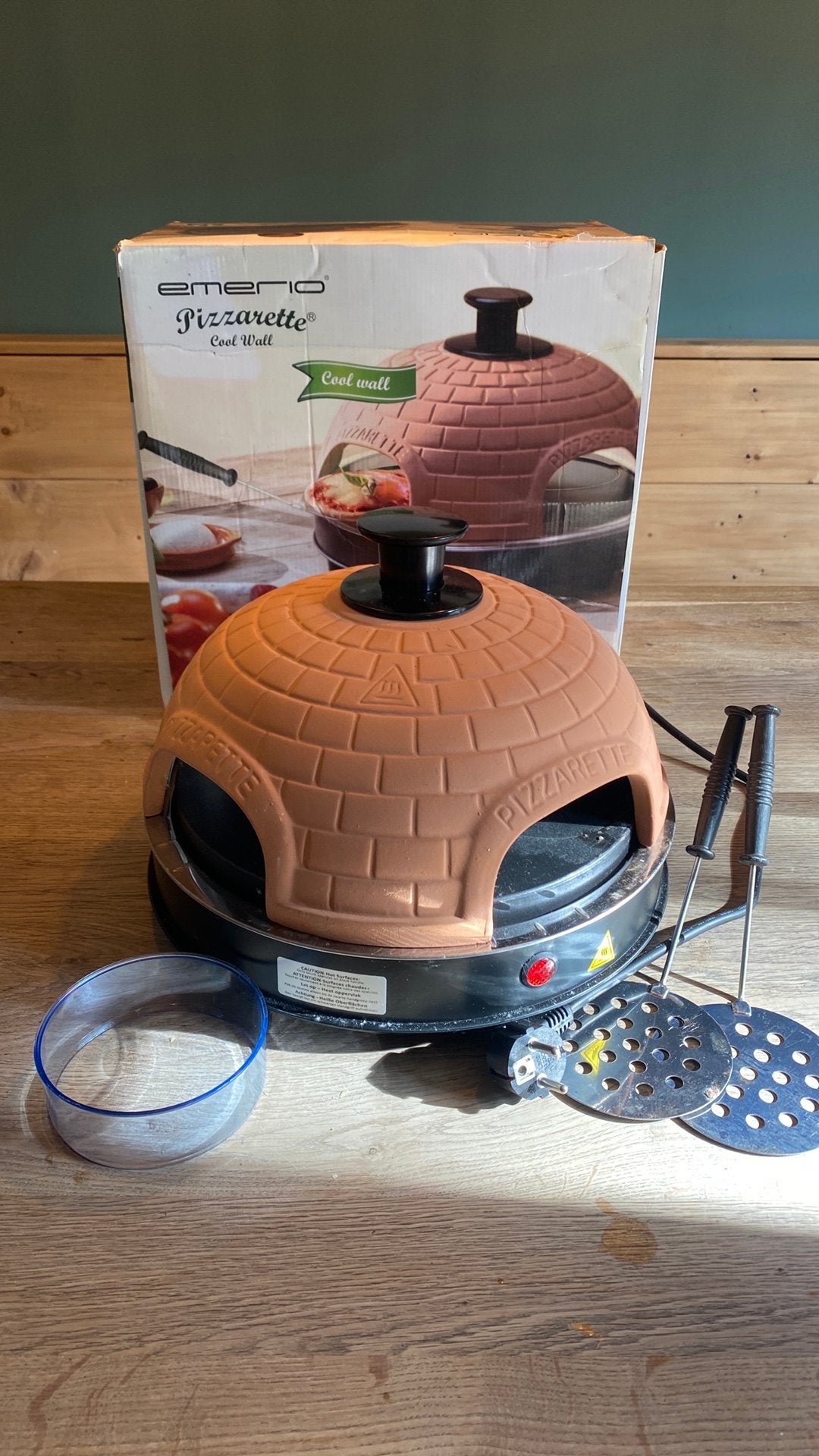 Emero pizzarette, Ophalen of Verzenden, Gebruikt, 4 t/m 7 personen