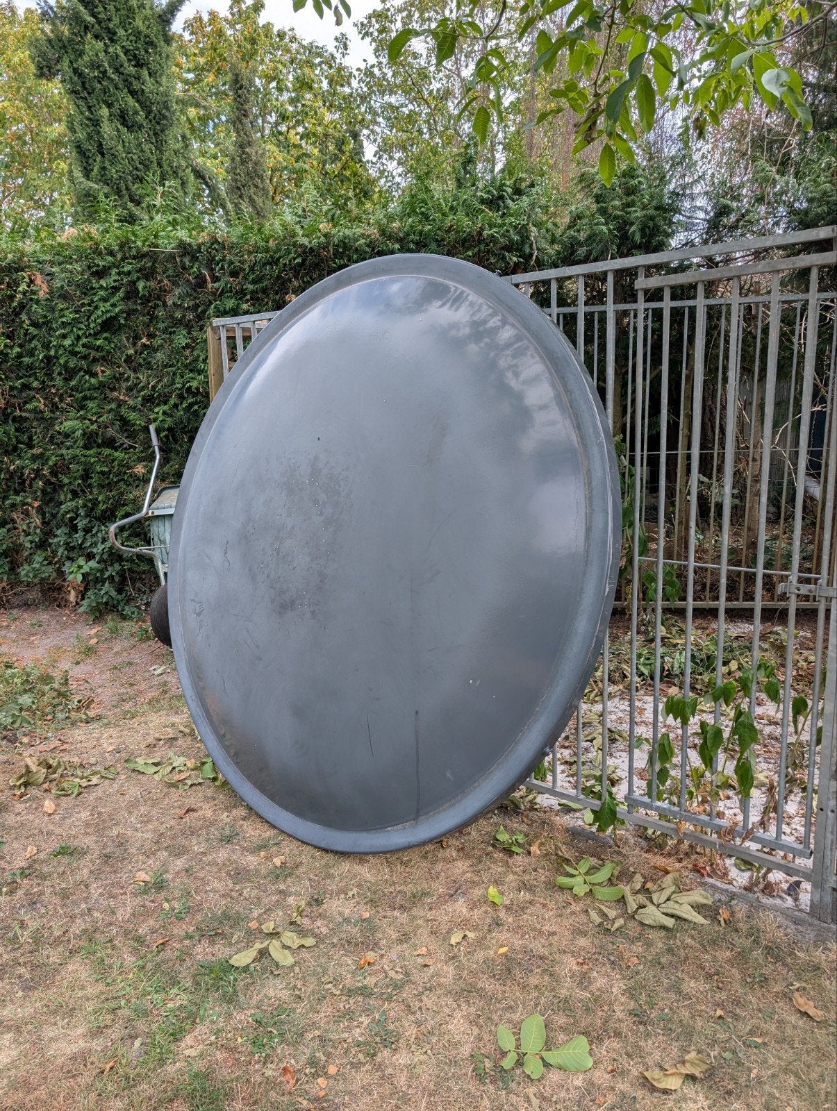 Hottub deksel - Doorsnede 215 cm, Tuin en Terras, Bubbelbaden en Hottubs, Ophalen, Gebruikt, Afdekzeil, Vast