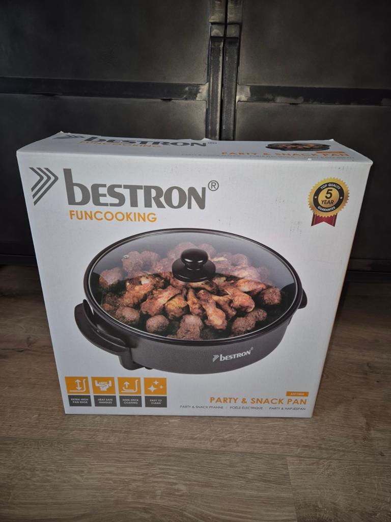 Bestron hapjespan Fun Cooking Party & Snack Pan - Nieuw, Ophalen, Nieuw, Koekenpan of Braadpan