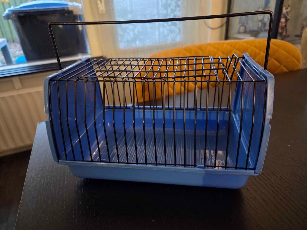 Transportkooi voor kleine vogels of knaagdieren, Ophalen, Zo goed als nieuw, Metaal, Overige typen