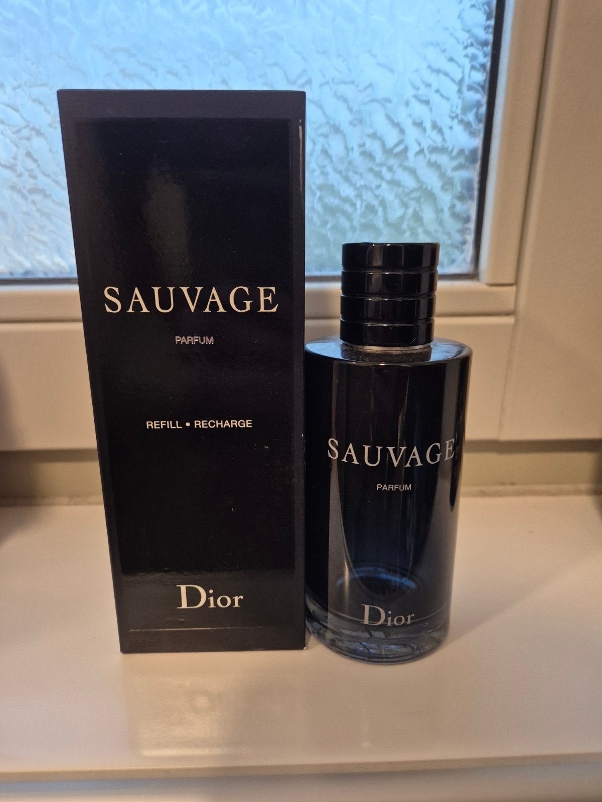 Dior Sauvage Parfum Navul 300 ml + evt. lege 200 ml fles, Ophalen, Nieuw