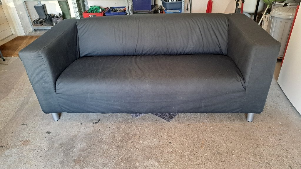 2 zitsbank Ikea Klippan, Huis en Inrichting, Banken | Bankstellen, Ophalen, Gebruikt, 150 tot 200 cm, Tweepersoons