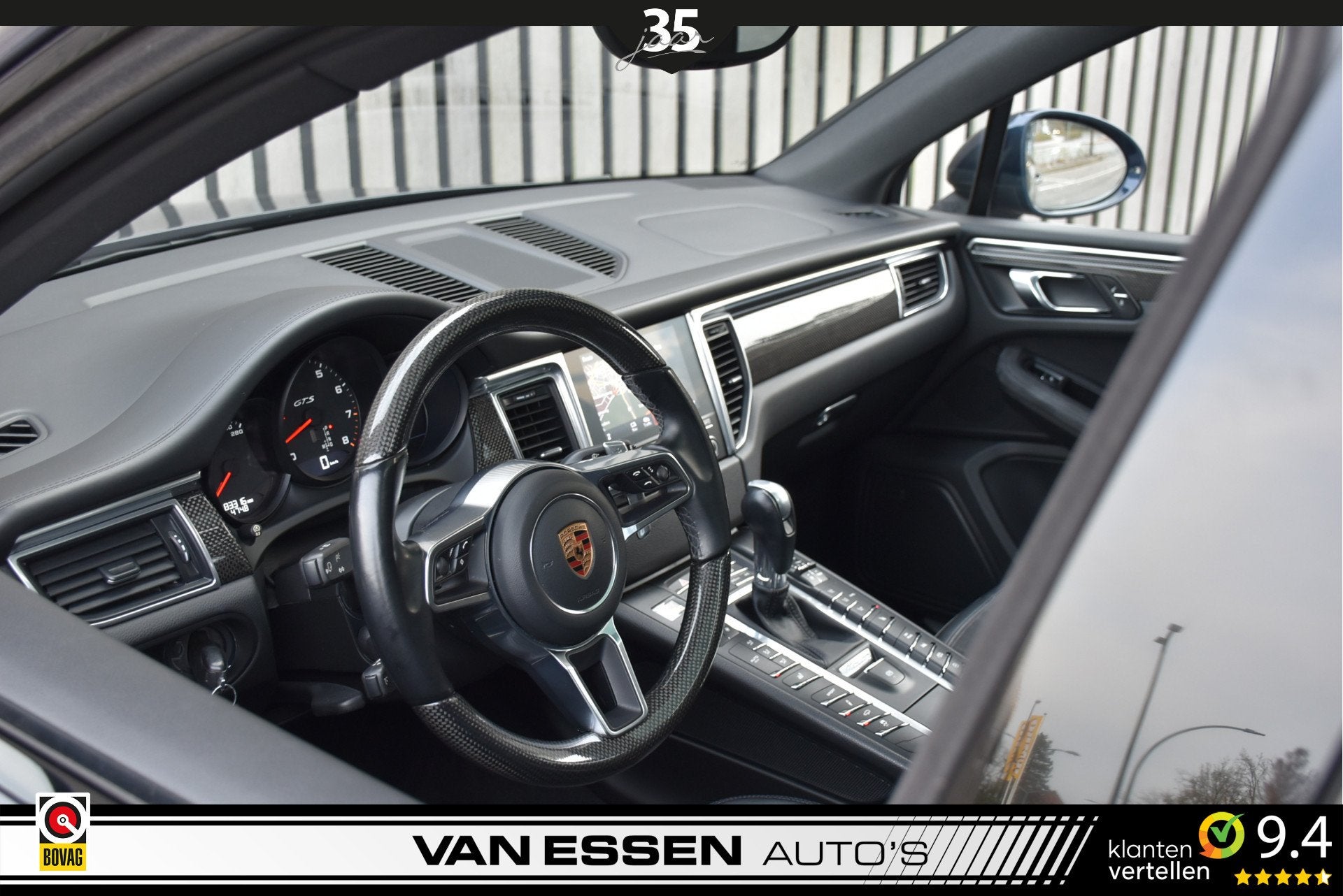 Porsche Macan 3.0 GTS Pano Leder Camera Luchtvering Stoel/St, Automaat, Gebruikt, Euro 6, Blauw
