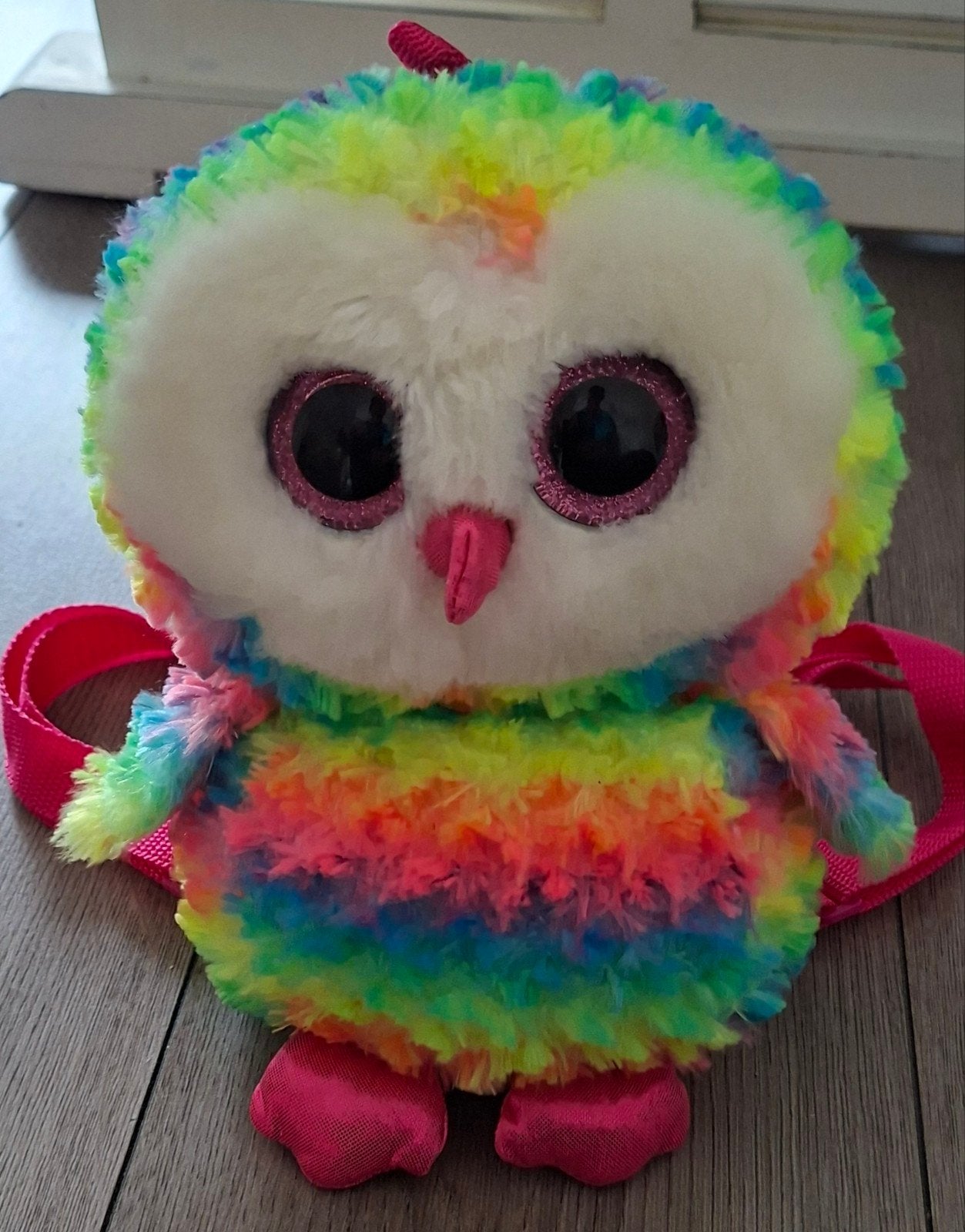 ty beanie boo tas uil Owen, Overige karakters, Overige typen, Ophalen of Verzenden, Zo goed als nieuw