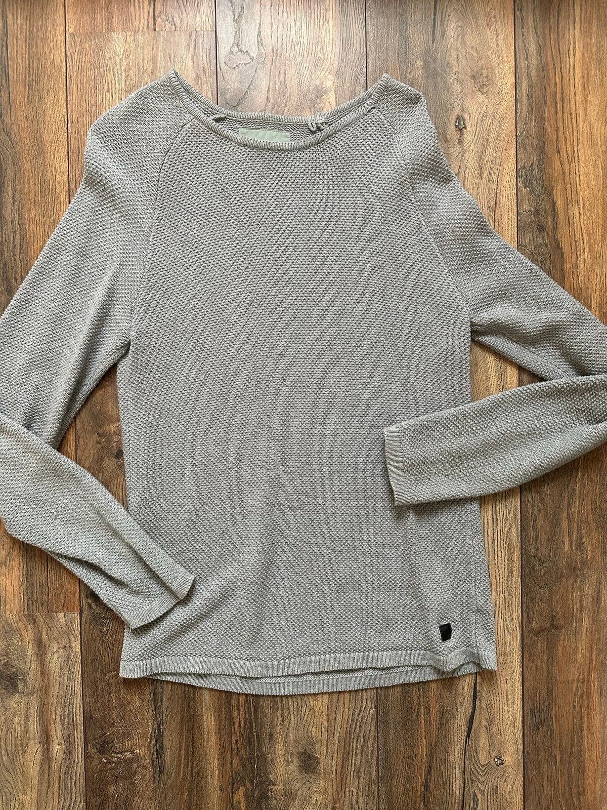 Rqrd knit wear grijze trui heren in maat M, Ophalen of Verzenden, Zo goed als nieuw, Maat 48/50 (M), Grijs