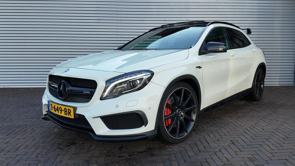 Mercedes-Benz GLA AMG 45 4MATIC PANORAMADAK (bj 2016), Auto's, Mercedes-Benz, Automaat, Gebruikt, 4 cilinders, Met garantie (alle)