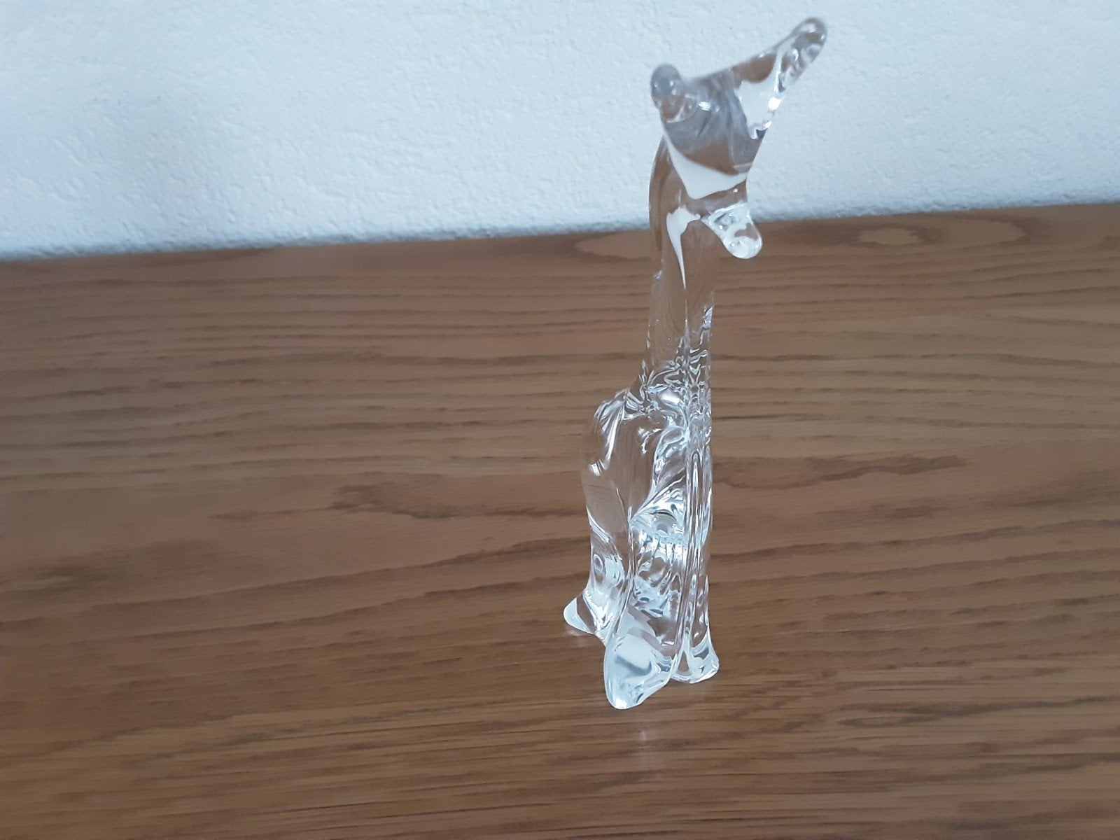 Kristallen Giraffe Beeldje - Elegant en Decoratief, Antiek en Kunst, Antiek | Glas en Kristal, Ophalen of Verzenden