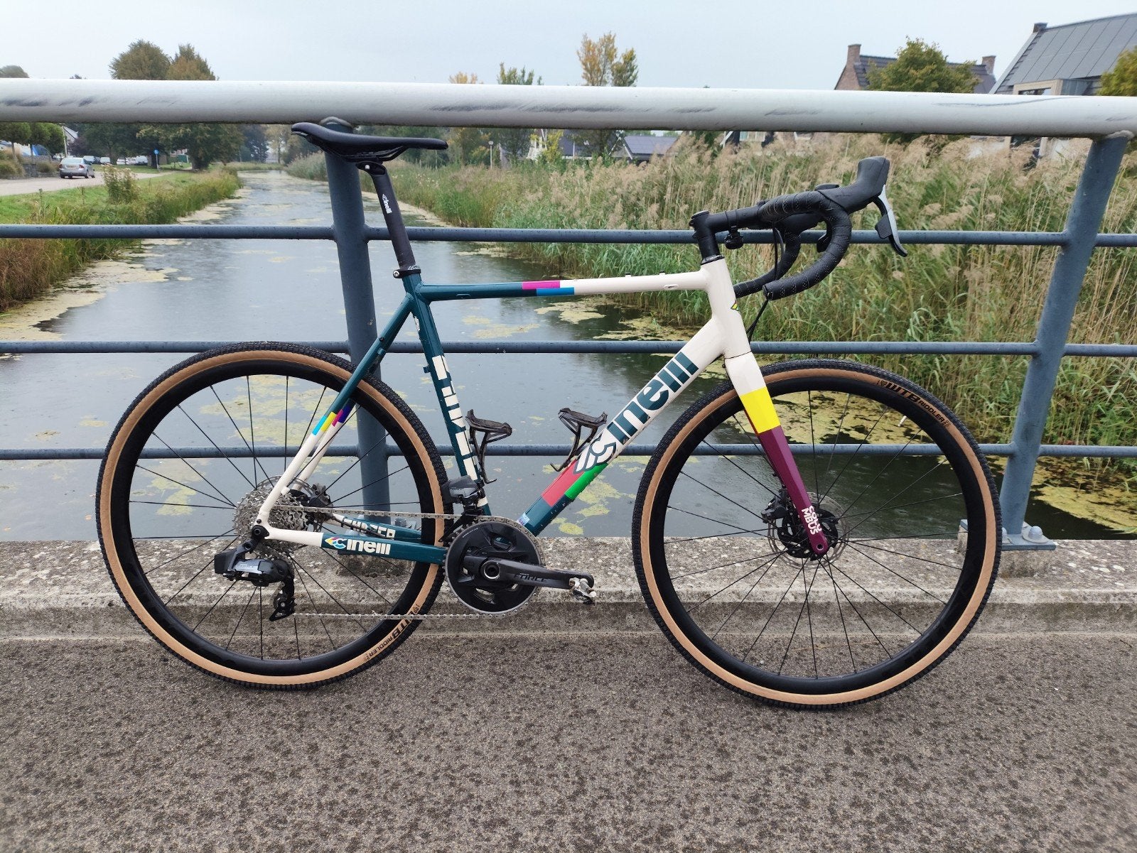 Cinelli Zydeco Gravelbike - Sram AXS, vermogensmeter, XL, 28 inch, Aluminium, Zo goed als nieuw, 57 tot 61 cm