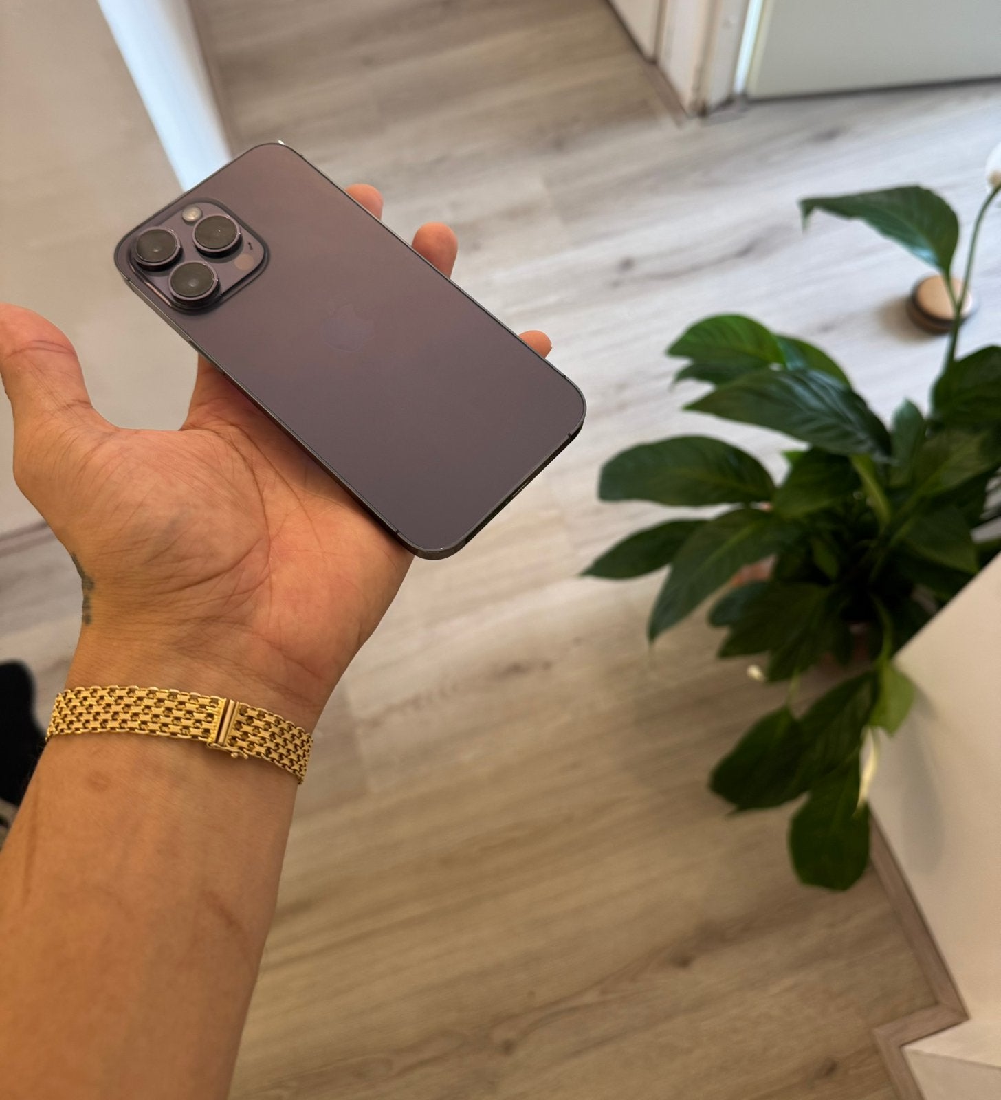 Iphone 14 Pro Max , 128GB, Nette staat Batterij 100%, 128 GB, Paars, Ophalen of Verzenden, Zo goed als nieuw