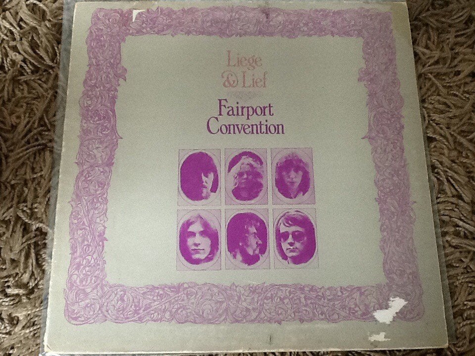 LP Fairport Convention ‎– Liege & Lief [PINK RIM LABELS], Ophalen of Verzenden, Gebruikt, 12 inch, Poprock