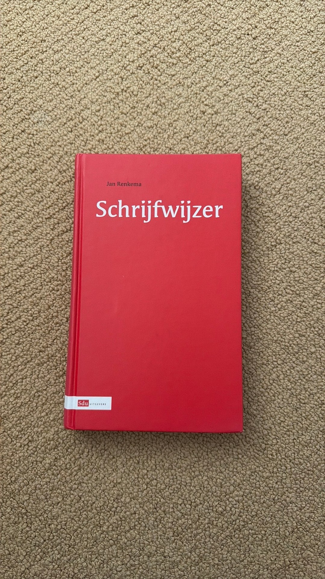 Schrijfwijzer - Jan Renkema (Vierde, aangepaste editie), Boeken, Ophalen of Verzenden, Beta, Zo goed als nieuw, HBO