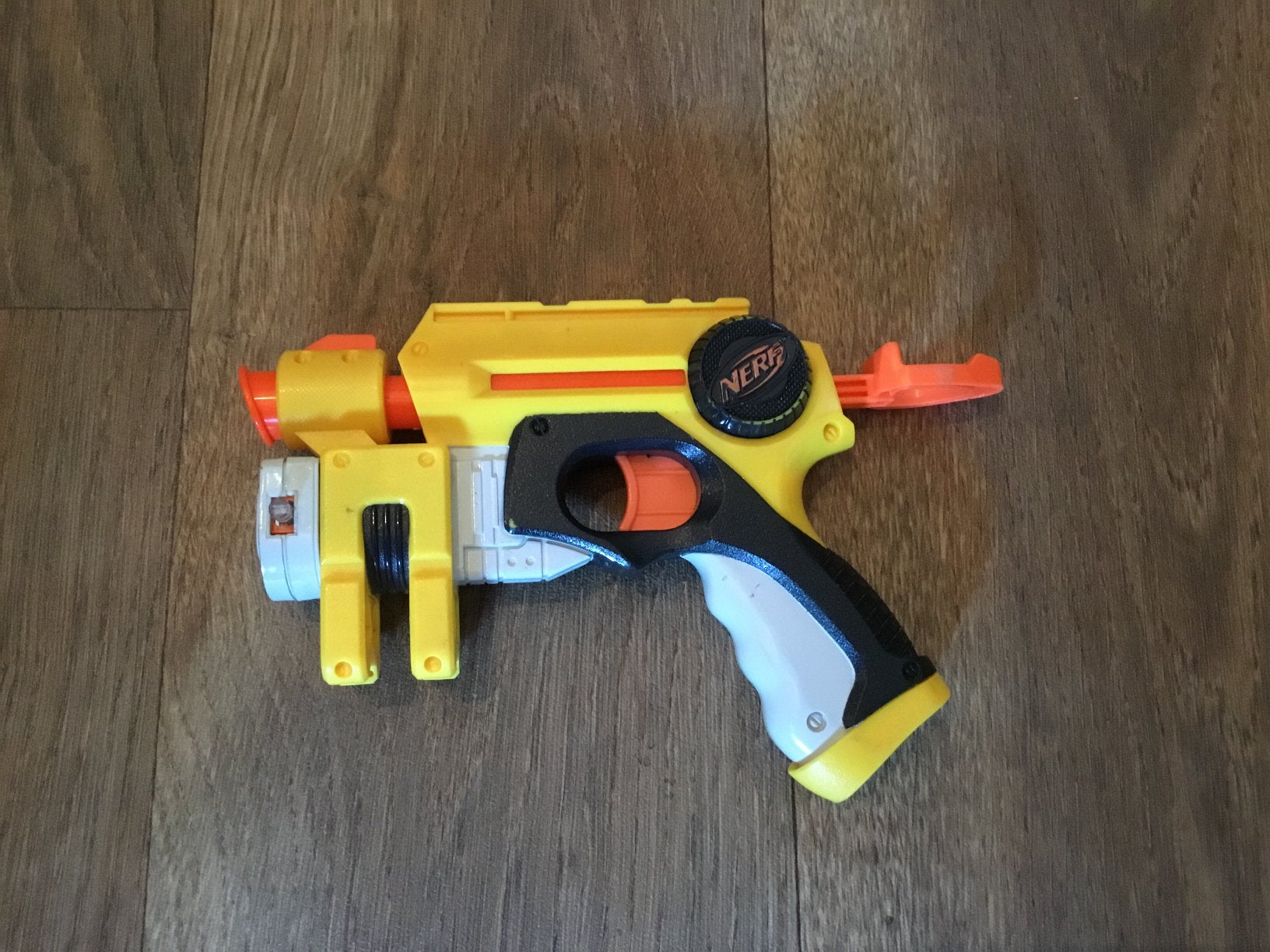 Nerf pistool, Kinderen en Baby's, Ophalen of Verzenden, Zo goed als nieuw