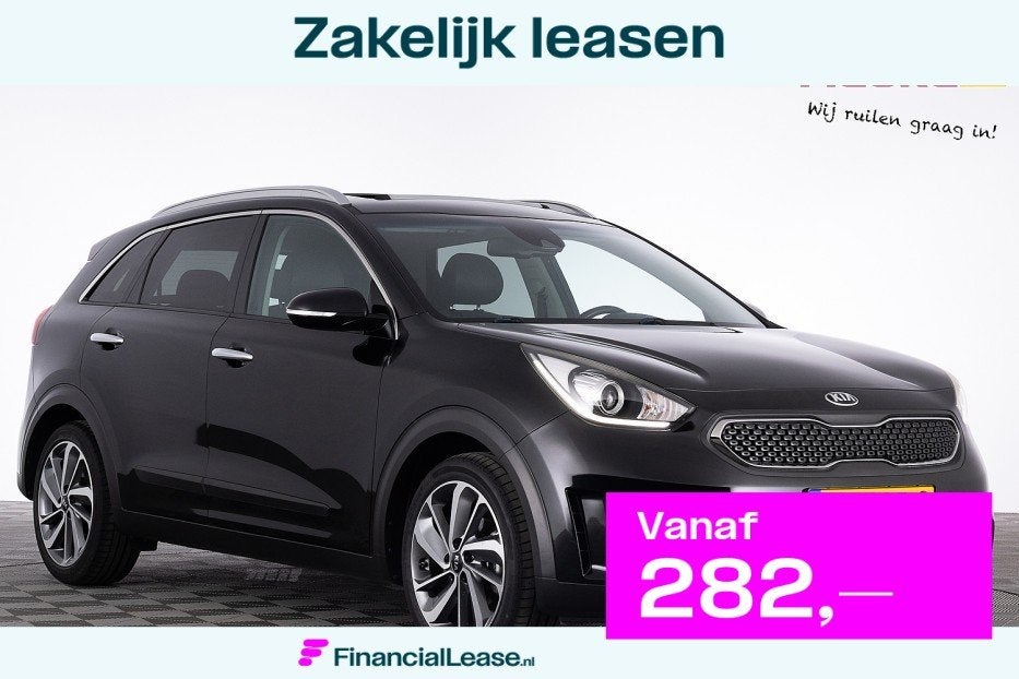 Kia Niro 1.6 GDi Hybrid Edition | SCHUIFDAK ✅ 1e Eigenaar, 12 maanden, Gebruikt, Leder en Stof, Origineel Nederlands