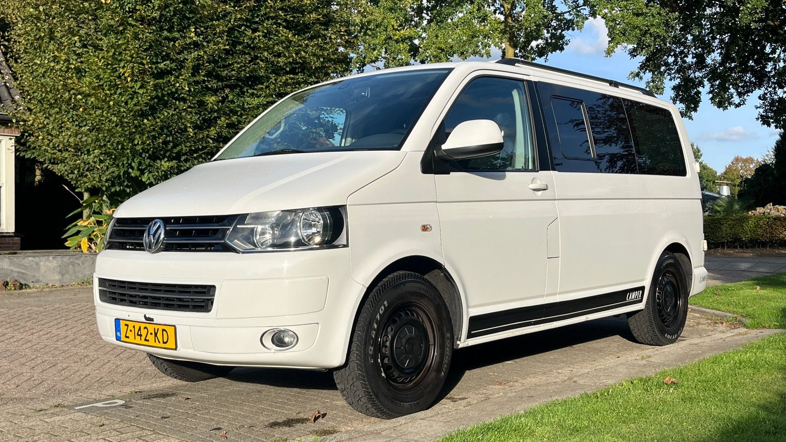 VW T5.1 Camper 2.0TDI 2012  (APK 4-12-2027), Euro 5, 241 €/maand, 2500 kg, Wit