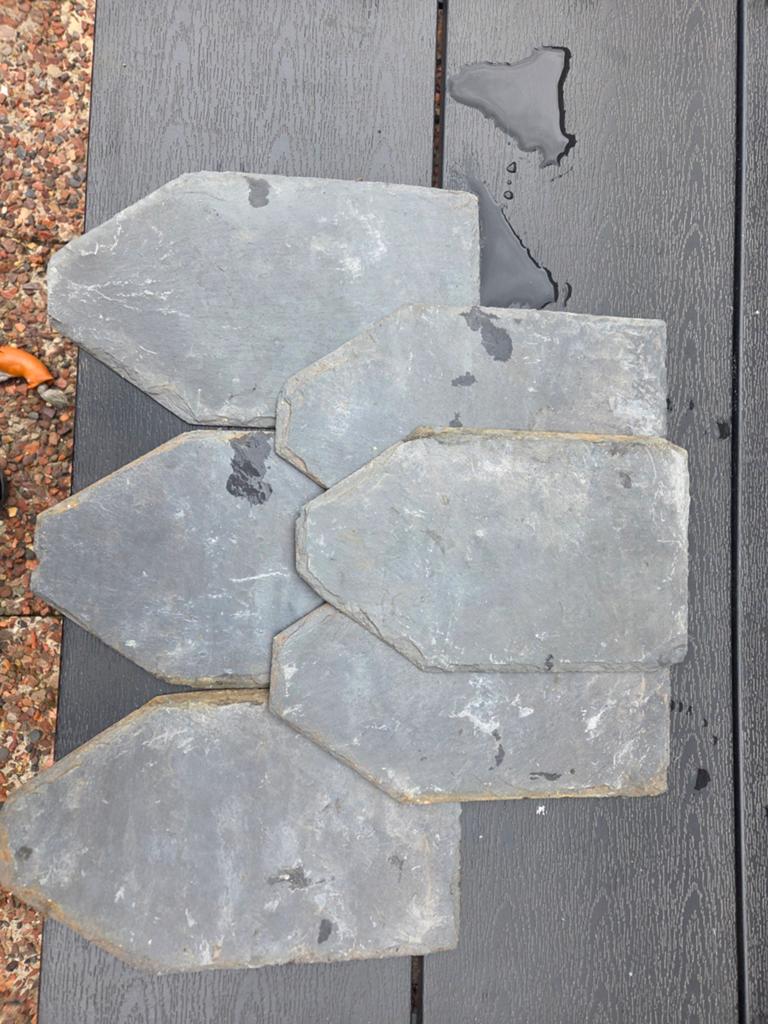 Mooie leistenen plaatjes, Ophalen, Beton