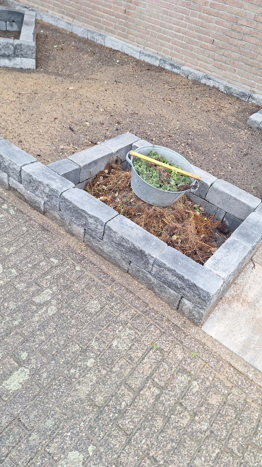 Nieuwe stapelblokken 168 stuks - 30x15x15 cm, Tuin en Terras, Ophalen of Verzenden, Nieuw, Beton, Overige typen