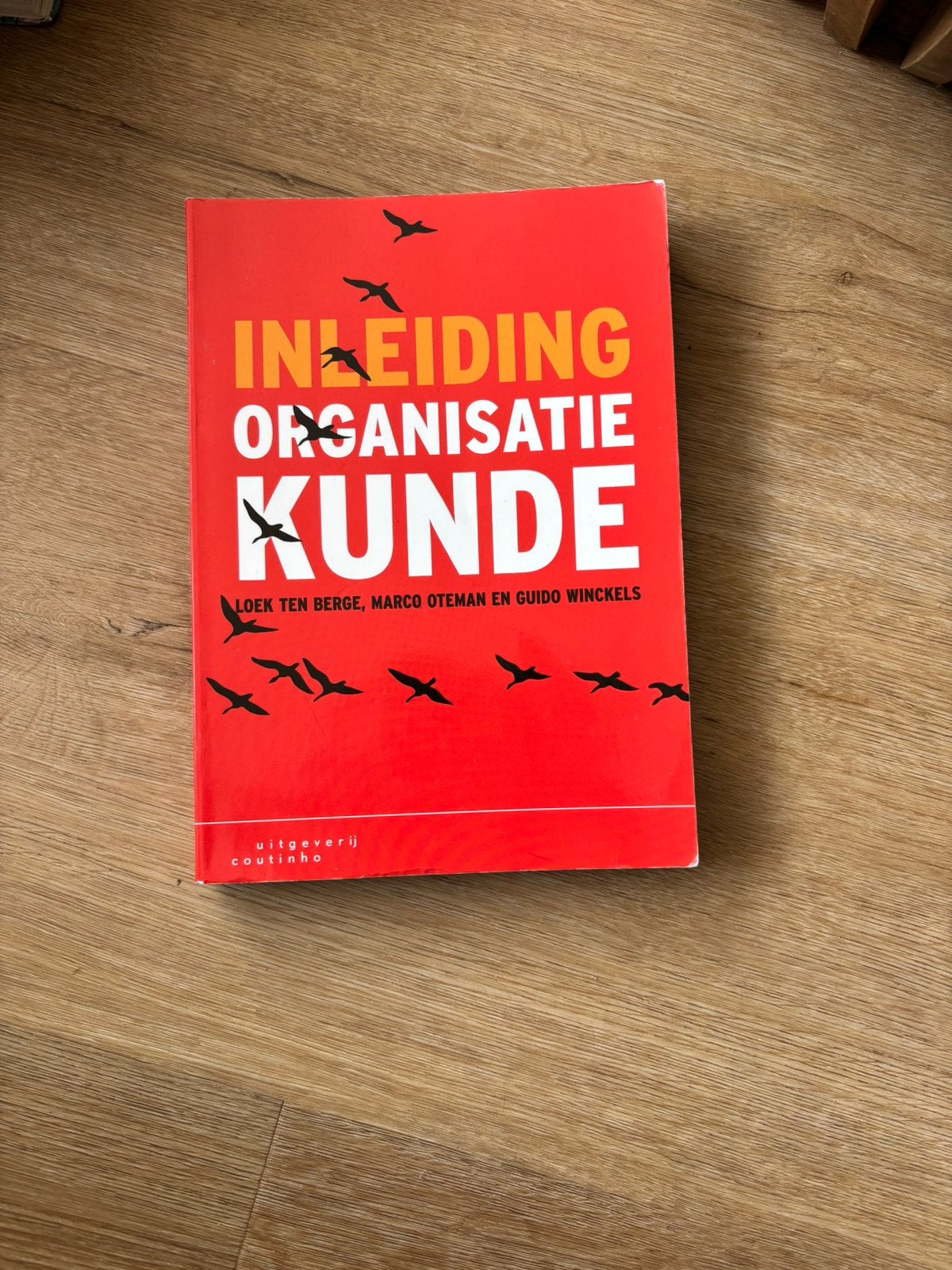 Loek ten Berge - Inleiding organisatiekunde, Ophalen of Verzenden, Zo goed als nieuw, Loek ten Berge; Marco Oteman