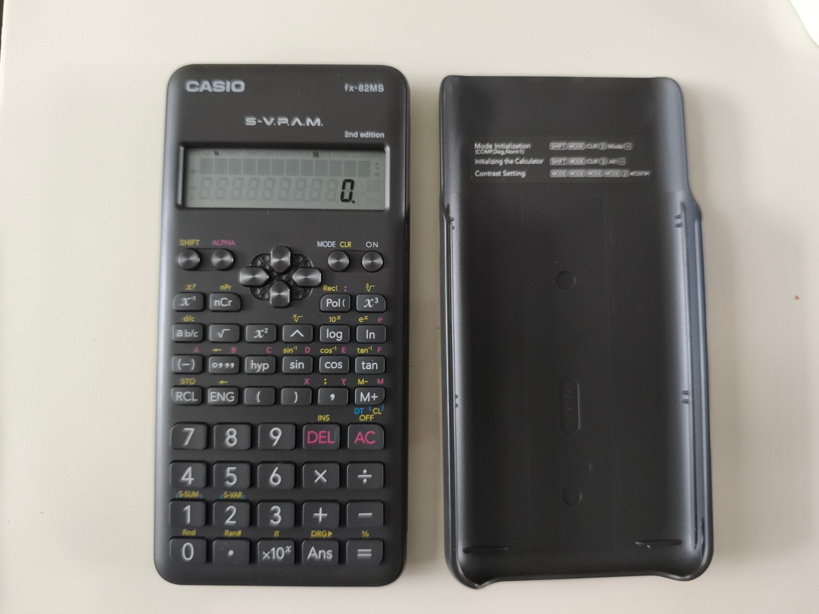 Casio fx-82MS wetenschappelijke rekenmachine, Ophalen of Verzenden, Zo goed als nieuw