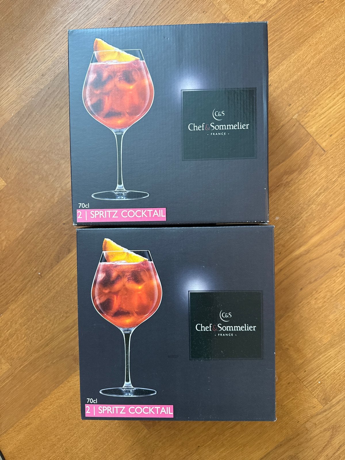 Chef & Sommelier Spritz Cocktail Glazen - Nieuw in doos, Ophalen of Verzenden, Nieuw, Glas, Overige merken