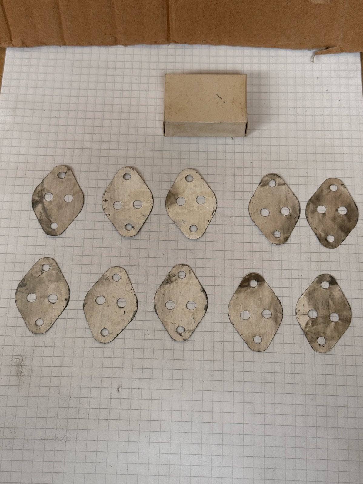 TO3 transistor metal pad (10x), Ophalen of Verzenden, Zo goed als nieuw, Nvt, Nvt