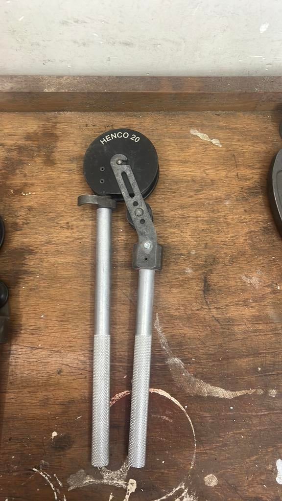 Henco BUIGIJZER 16 en 20 mm, Ophalen of Verzenden, Zo goed als nieuw