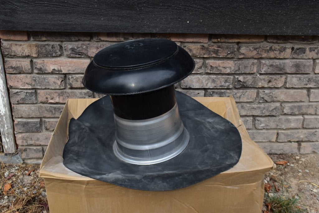 dakdoorvoer ontluchting 150-160 EPDM  platdak (nieuw), Ophalen of Verzenden, Nieuw, Ventilator en Afzuiger