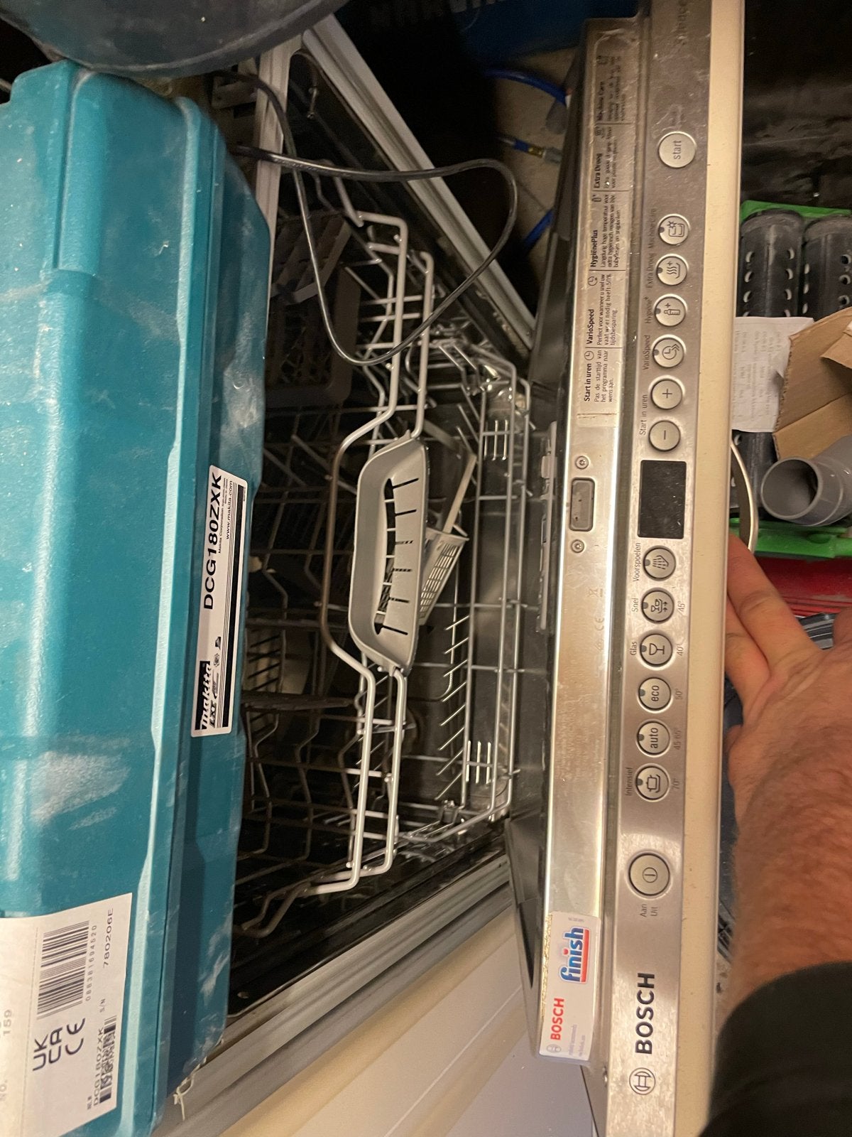 Vaatwasser Bosch, Koelkast en Pelgrim Oven - Gebruikt, Witgoed en Apparatuur, Ophalen, Gebruikt, Inbouw, 60 cm of meer