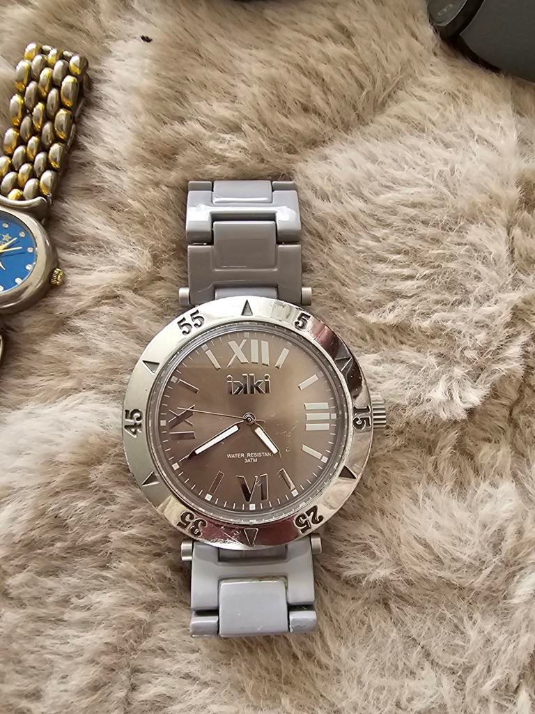 Horloges, quartz, Nike, ikki, ringhorloge, oranje boom, 4 bedels of meer, Ophalen of Verzenden, Overige materialen, Overige merken