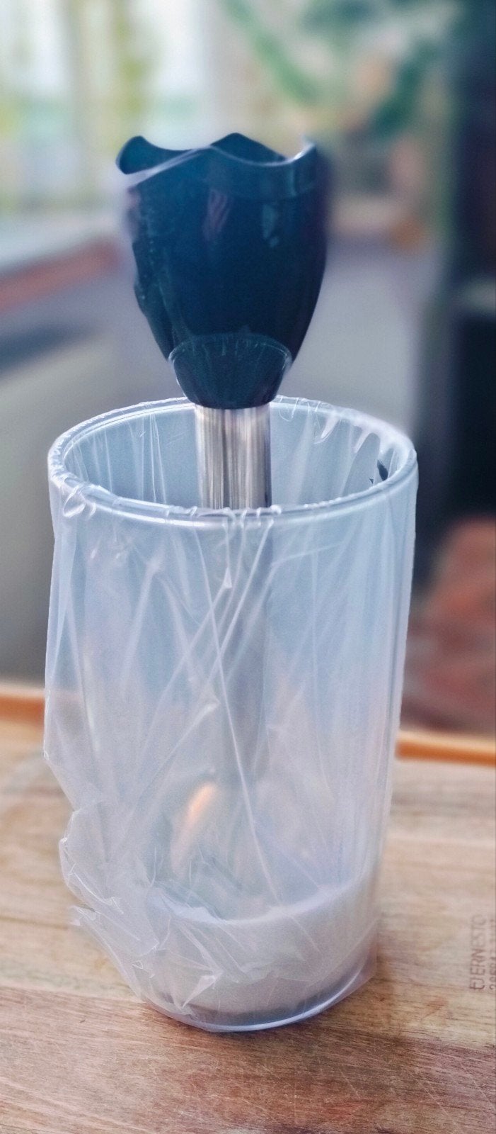 Beker en blender voet voor Braun staafmixer - Nieuw!, Witgoed en Apparatuur, Blenders, Ophalen, Nieuw, Blender-accessoire