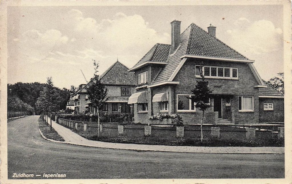 702-390-035 Zuidhorn Iepenlaan, Verzenden, Voor 1920, Groningen