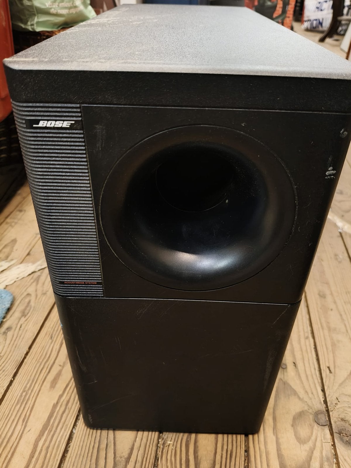 Bose Acoustimass 5 Series II Direct/Reflecting Speaker Syste, 150 watt of meer, Gebruikt, Subwoofer, Ophalen of Verzenden