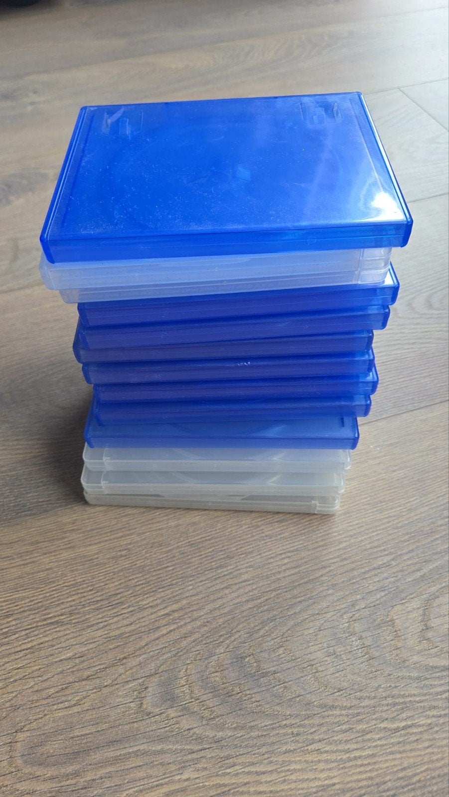 Lege PS4 gamehoesjes - 13 stuks (blauw en wit), Spelcomputers en Games, Spelcomputers | Sony PlayStation 4, Ophalen of Verzenden