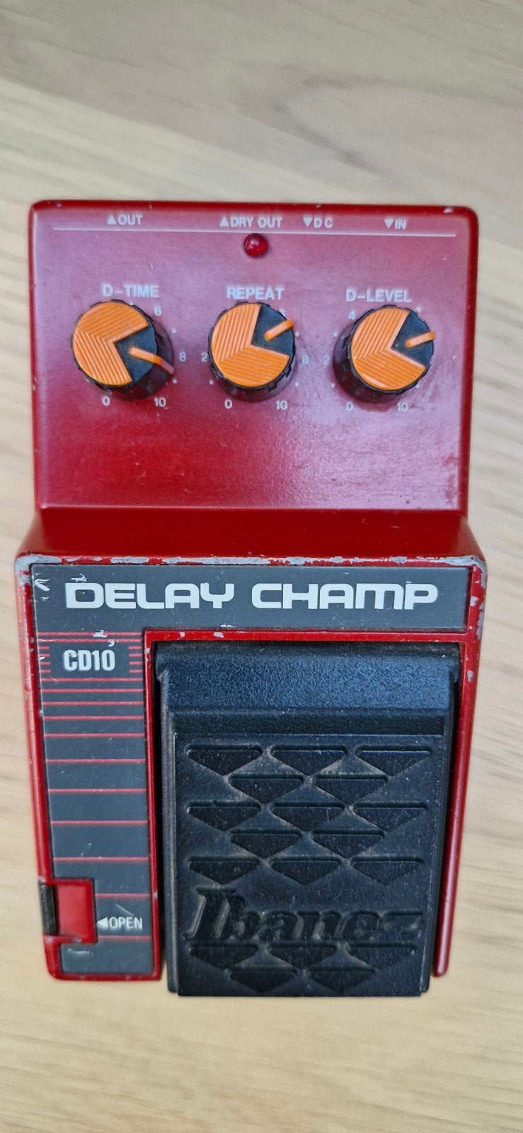 Ibanez CD-10 Delay Champ, Ophalen of Verzenden, Gebruikt, Delay of Echo